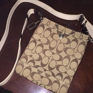 Coach cross body bag